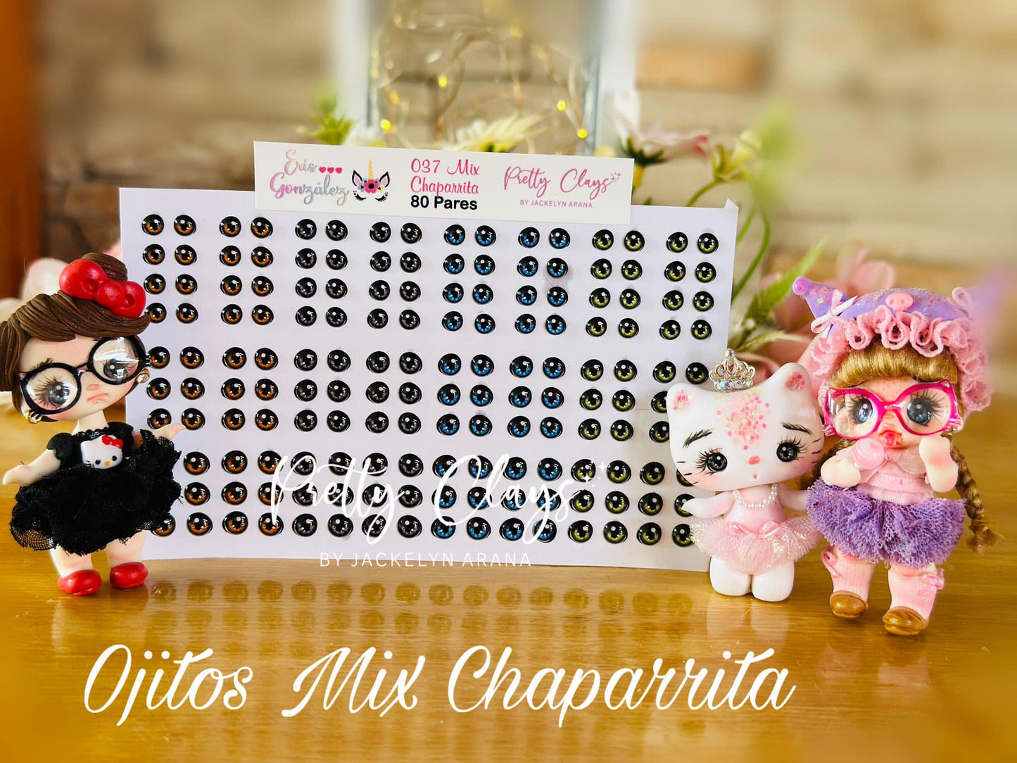 Ojitos #037 Chaparrita 80 pares (PC)