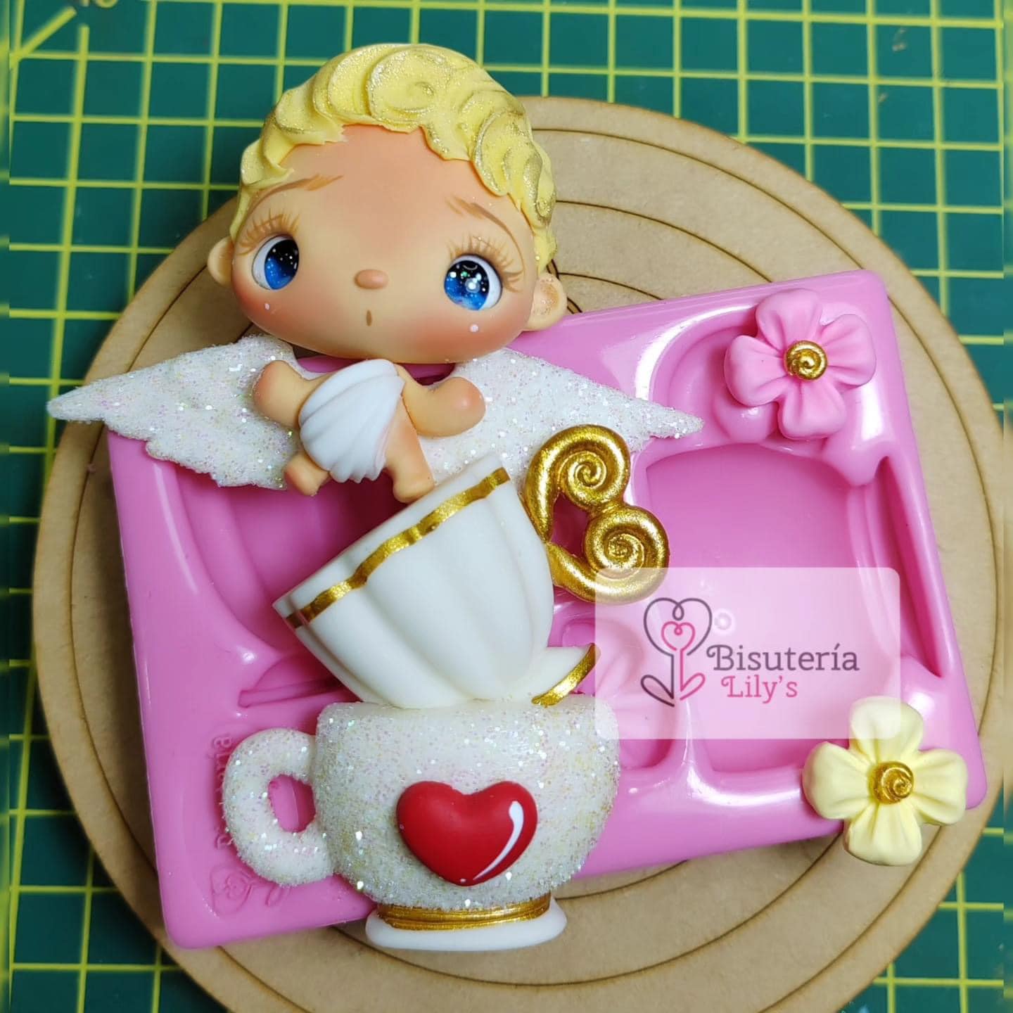 Molde Tacitas Coleccion Amorosa By Busuteria Lili's