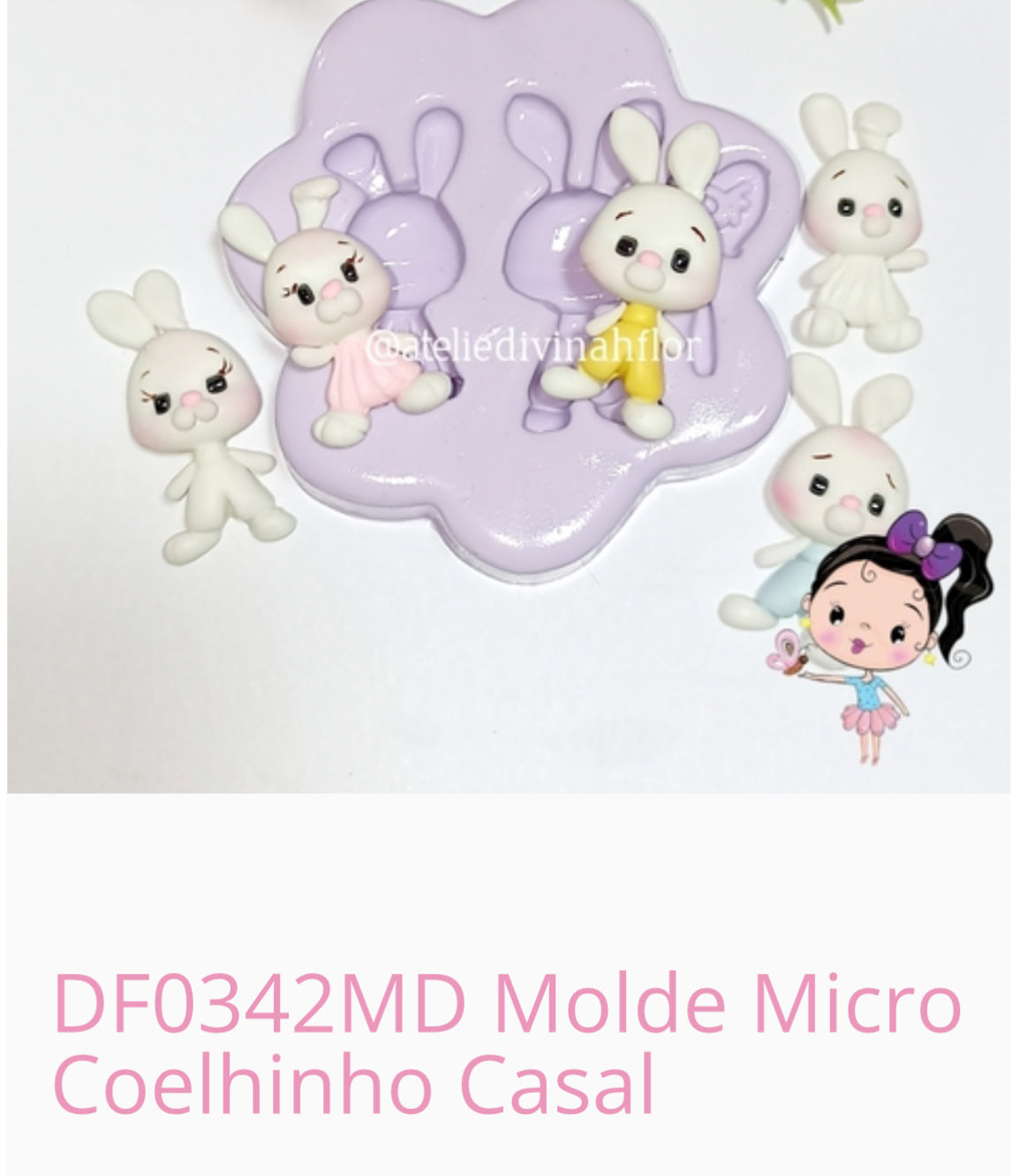 Micro Coelhinho Casal