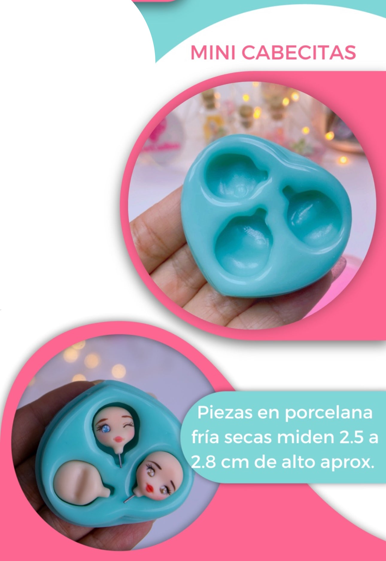 Mini Cabecitas de Maricaditas