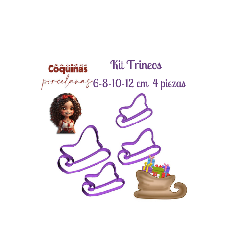 Kit Trineo 4 pzas