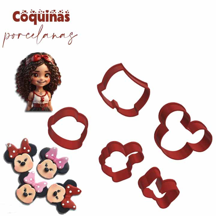 Kit Cortadores Mickey Mouse (#161)