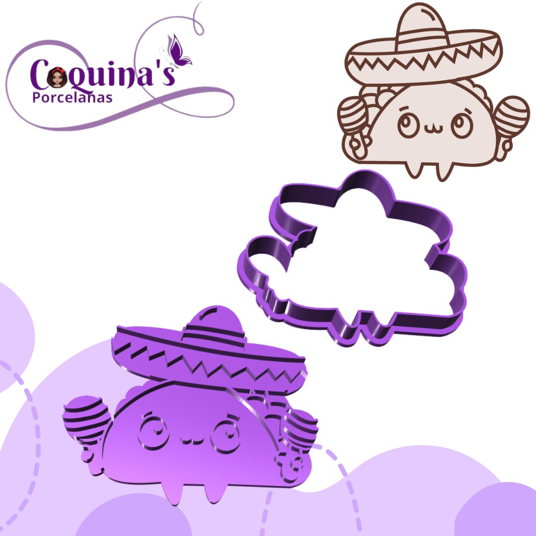 Taco Sombrero y Maracas (#2516)