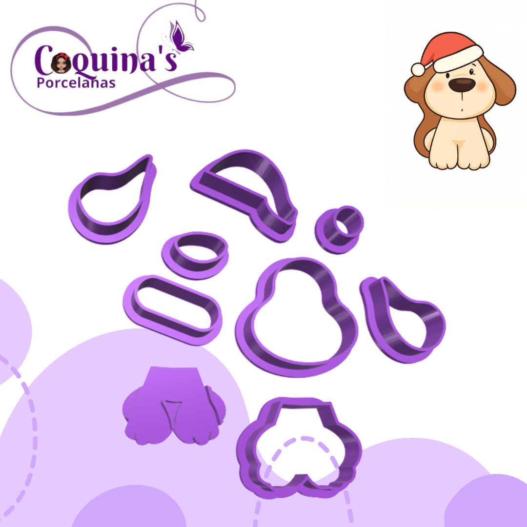 Perrito Navidad  (#2629)