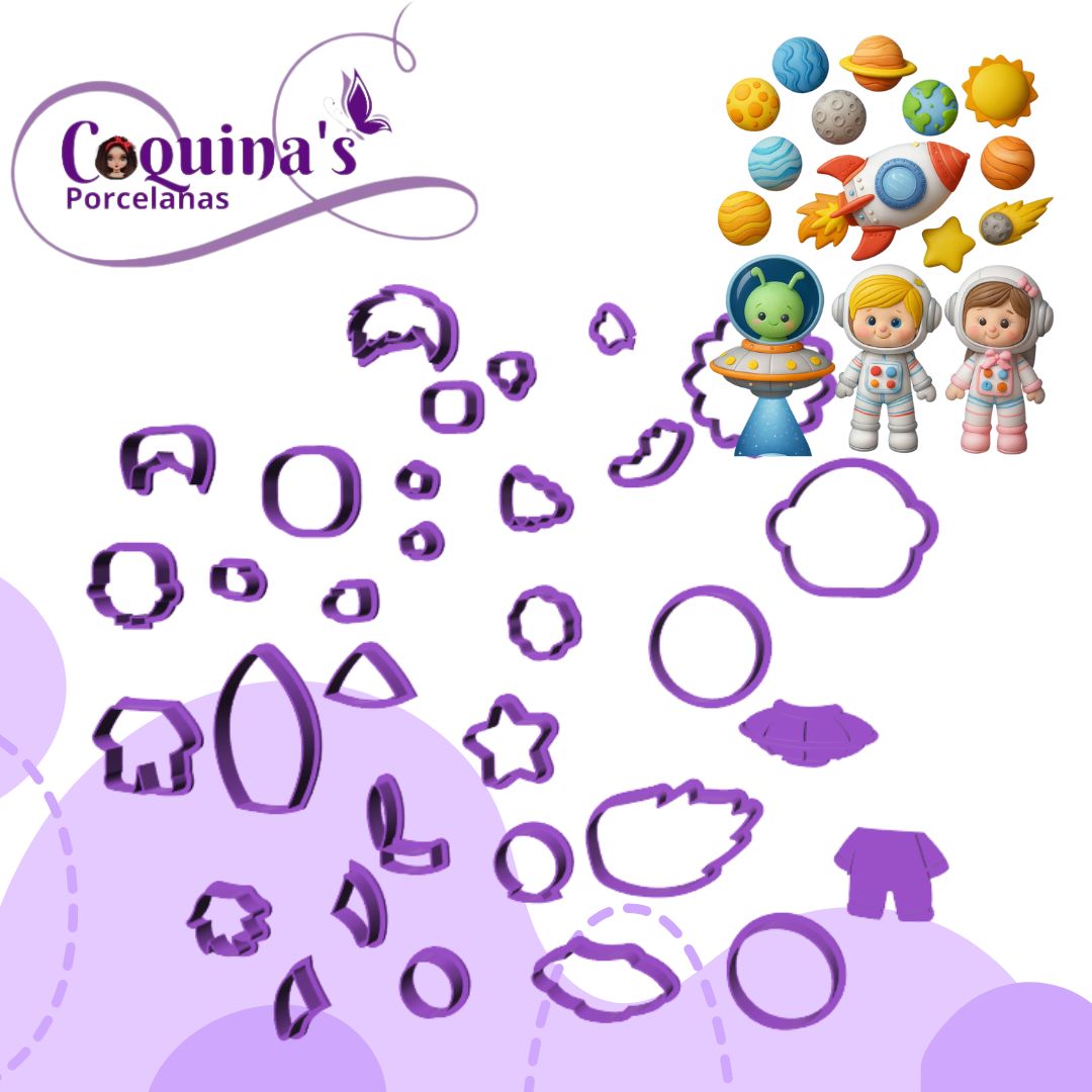 Kit Planetas y Astronautas (#2963)