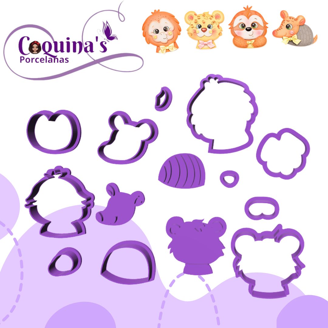 Kit Animalitos Cute # 3 (#2979)