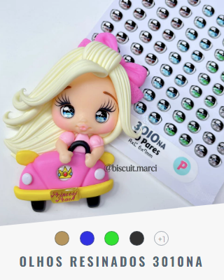 Olhos Resinados 3010na Mixta