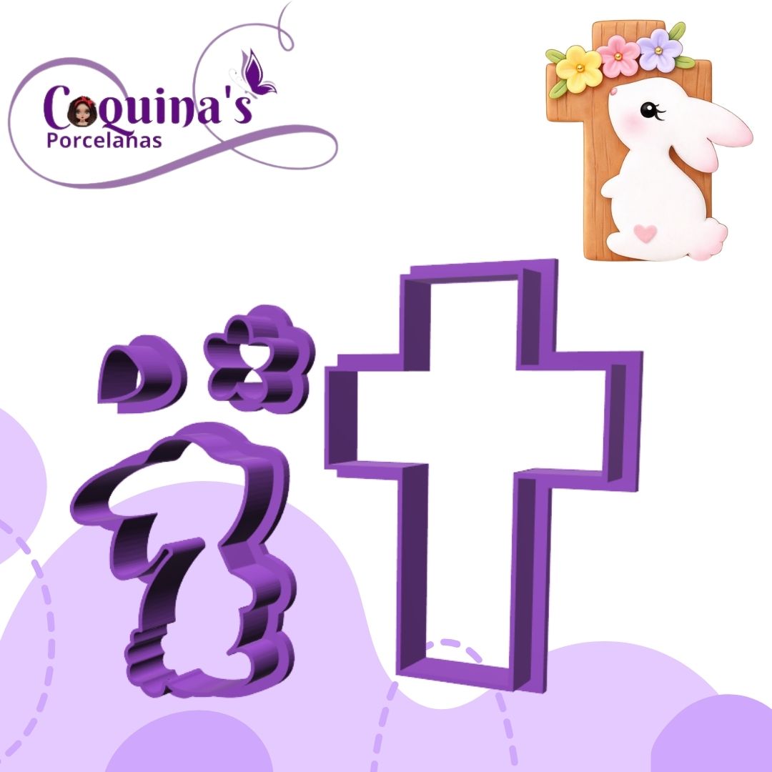 Conejito y Cruz (#3038)