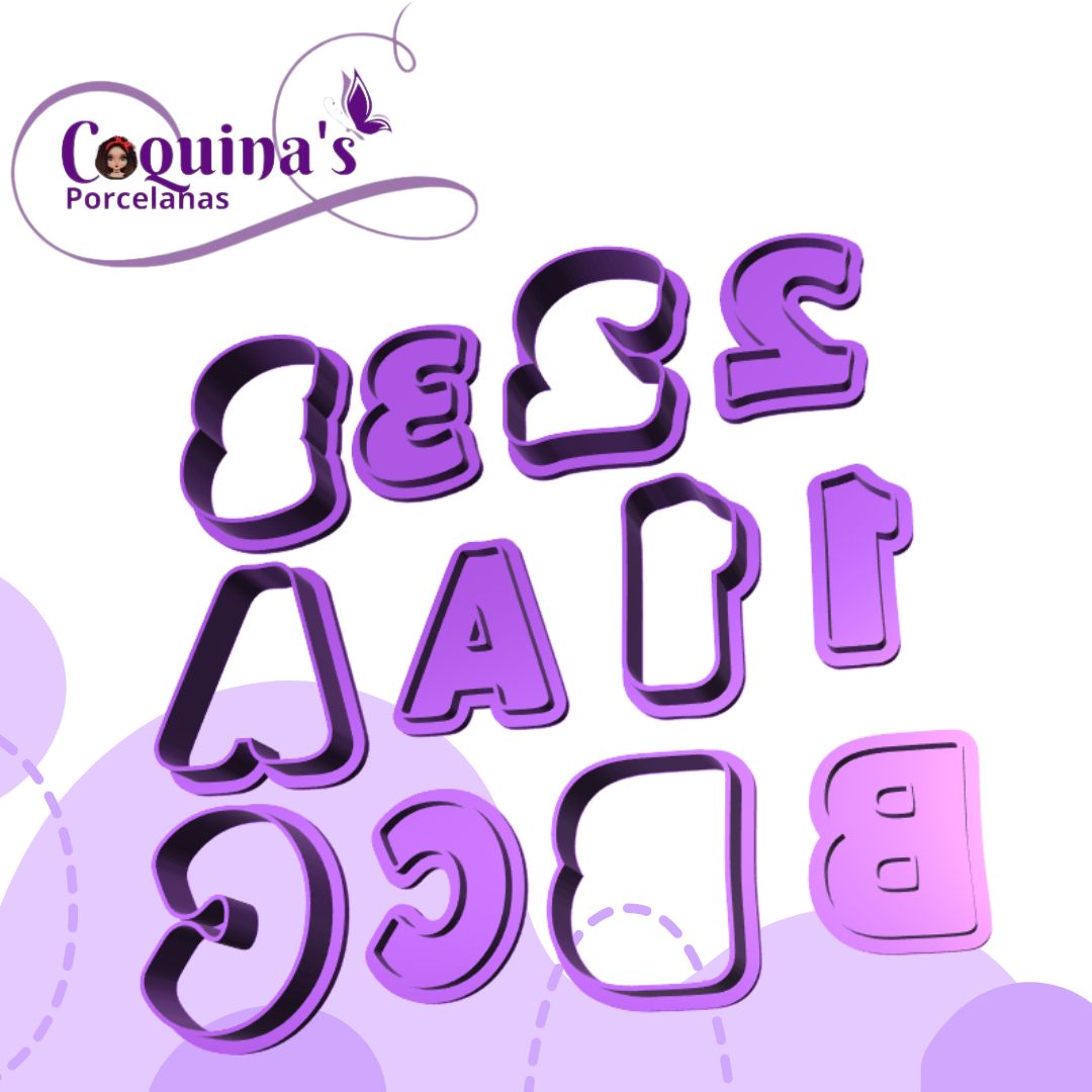 Kit ABC 3 cm (#3095)