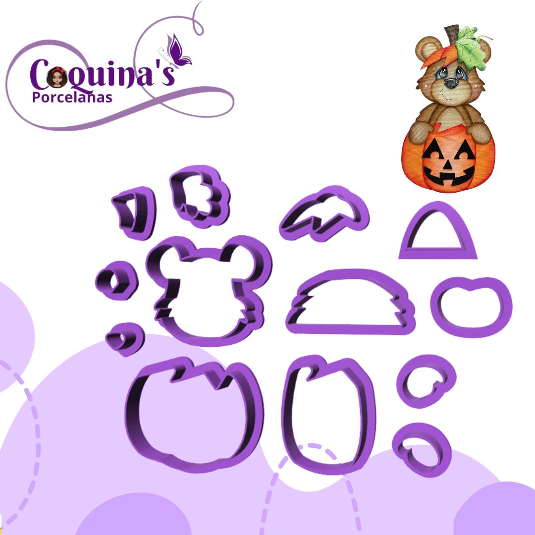 Ostio en su Calabaza (#3629) 9 cm