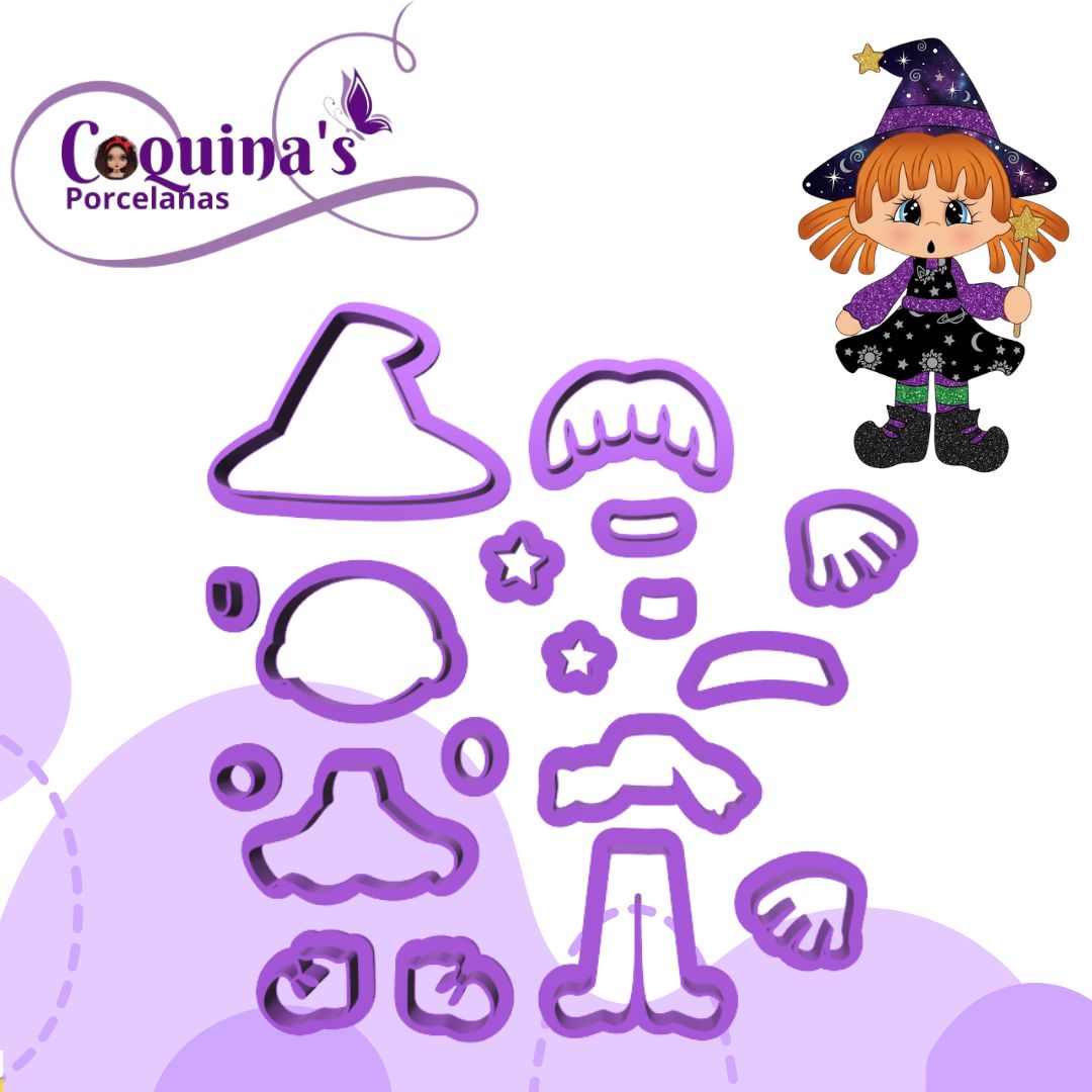 Brujita Estrellita (#3642) 8 cm