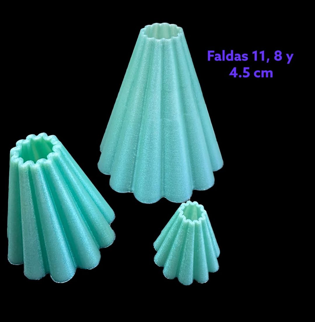 Faldas Modeladoras Kit # 2. 3 Unidades