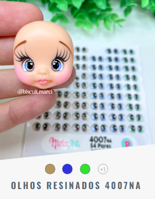 OLHOS RESINADOS 4007na M-Mixta