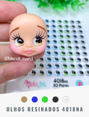 OLHOS RESINADOS 4018na Mixta, Punto de luz