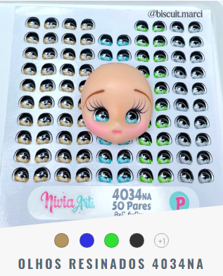 OLHOS RESINADOS 4034na P-Mixta