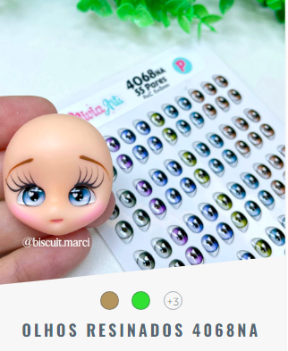 OLHOS RESINADOS 4068na Mixta
