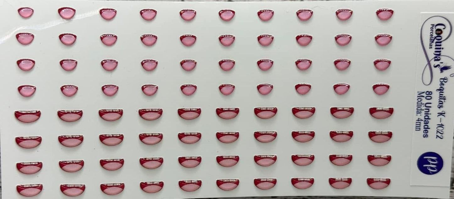 Sonrisitas CK-1022 80 Unidades 4mm