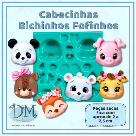 Cabecinha Bichinhos Fofinhos