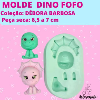Molde Dino Fofo