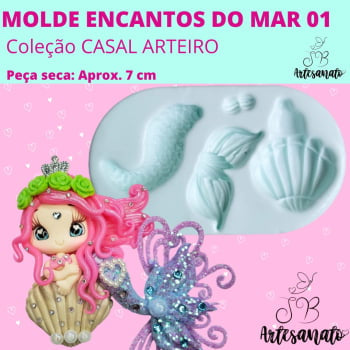Molde Encantos do Mar 01