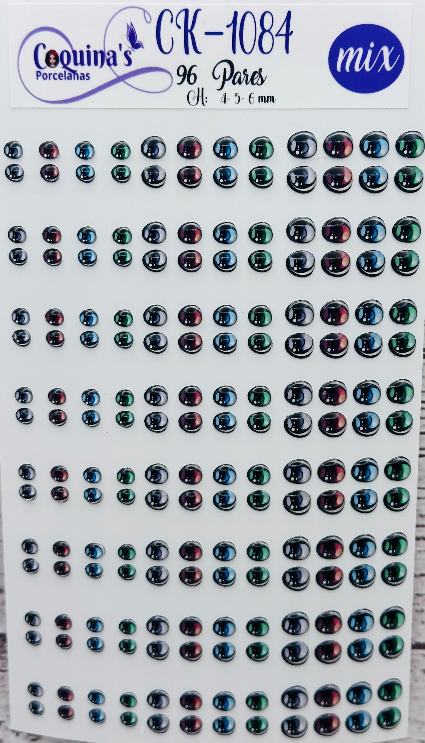 Ck-1084 96 Pares 4-5-6 mm