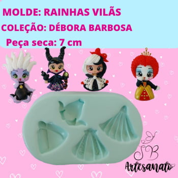 Molde Rainhas Vilãs