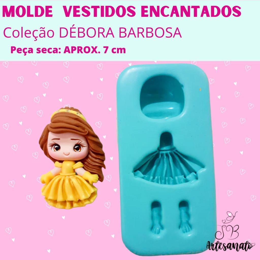 Molde Vestidos Encantado