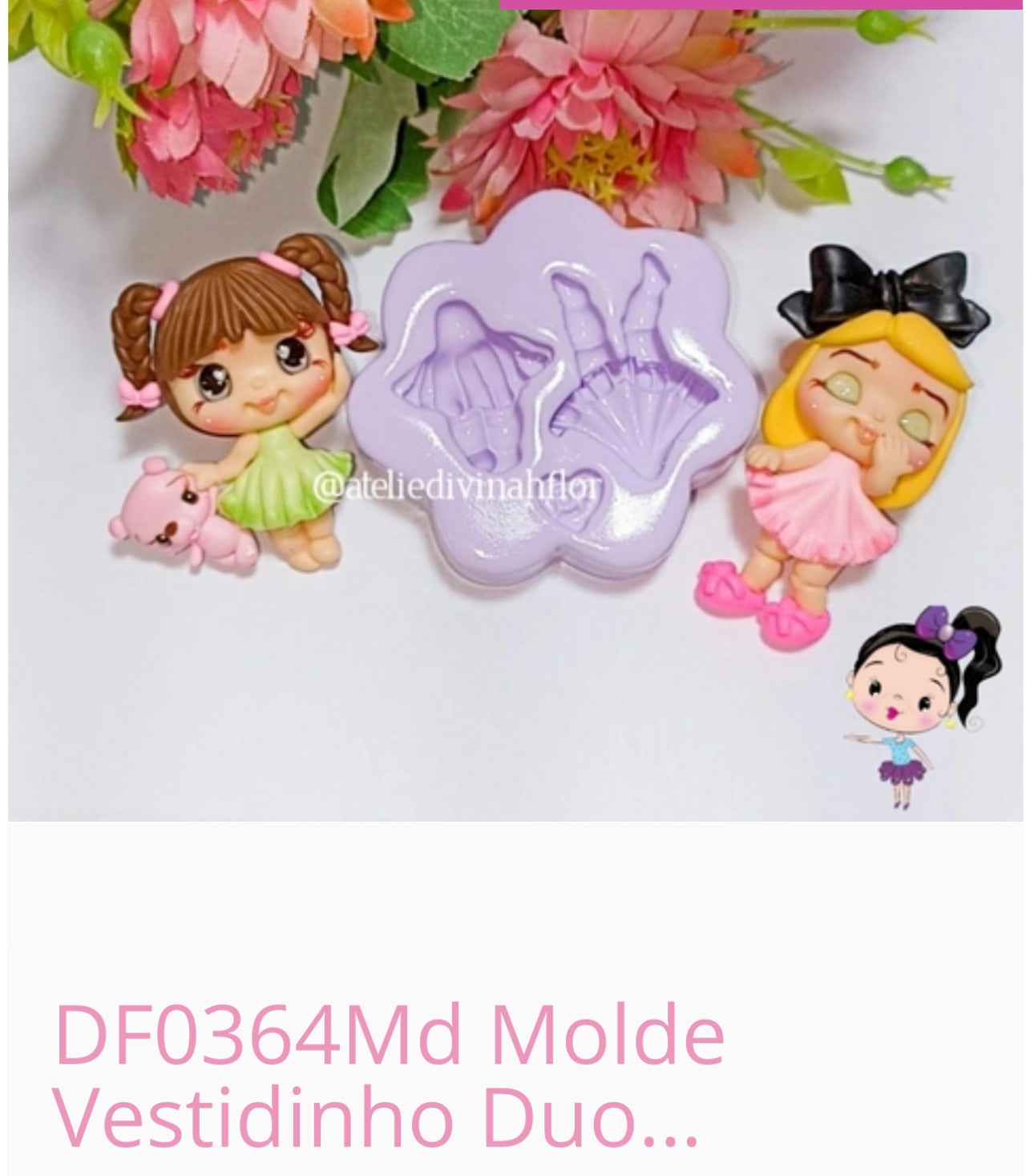 Vestido duo Babadinho