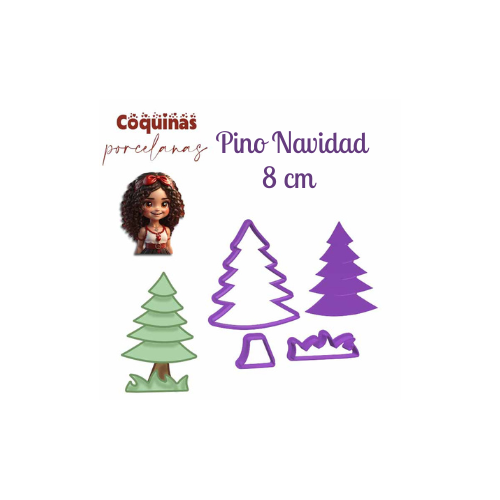 Cortador Pino 8 cm (#1561)