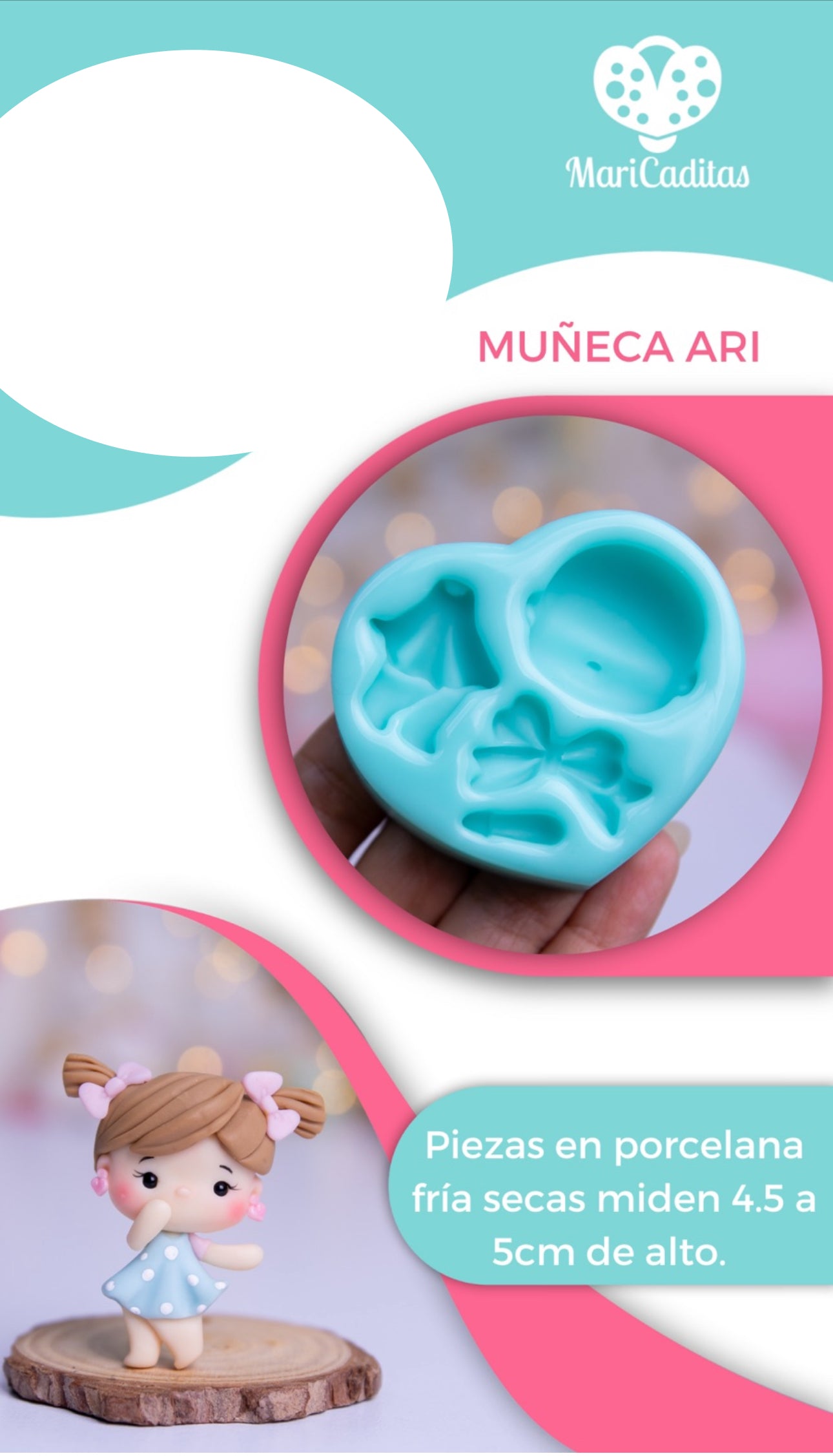 Muñeca Ari de Maricaditas