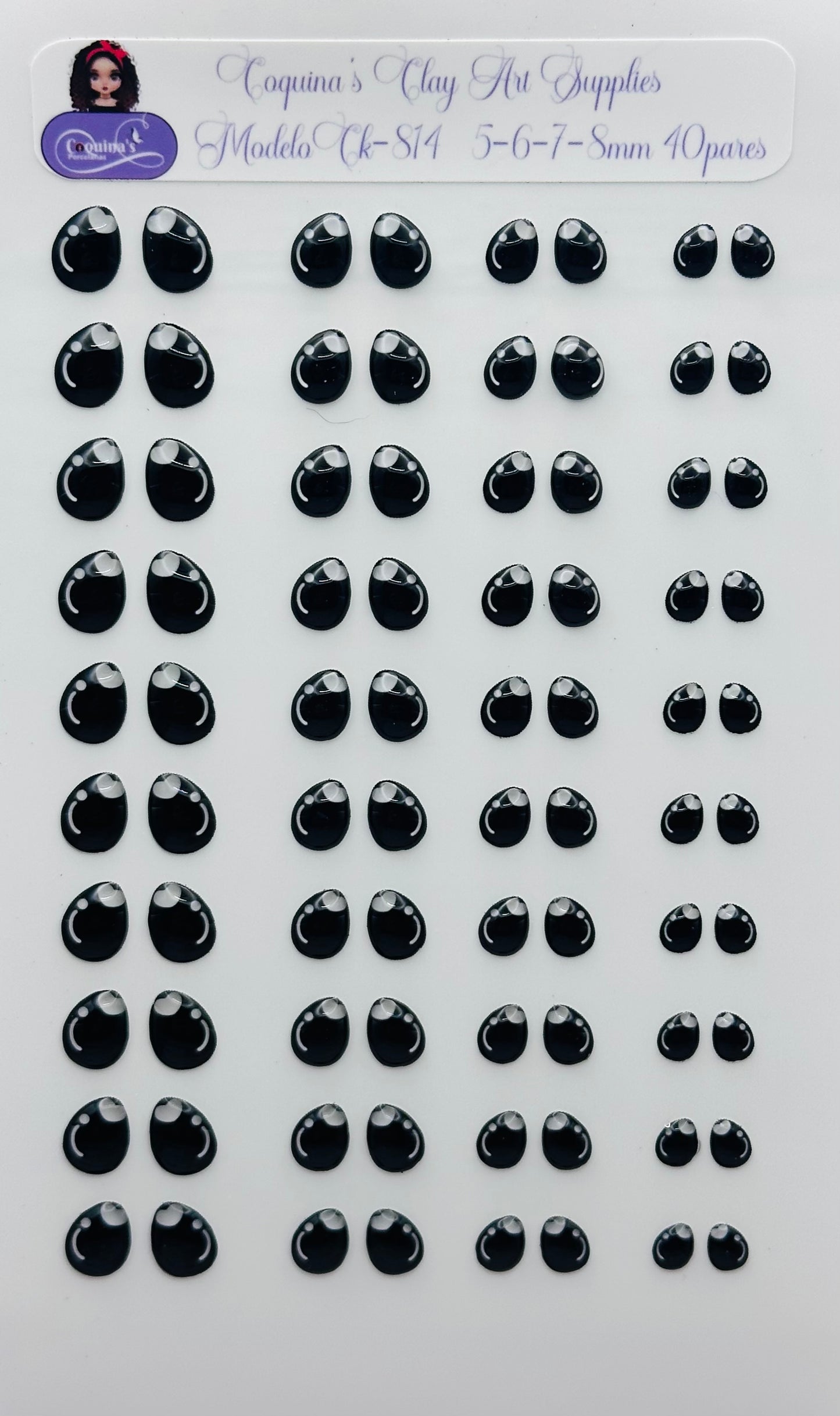 Ck-814 5-6-7-8 mm 8mm 40 pares