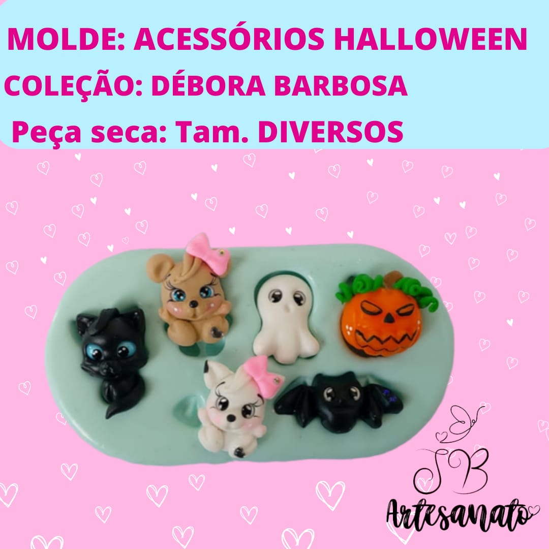 Molde Acessórios Halloween