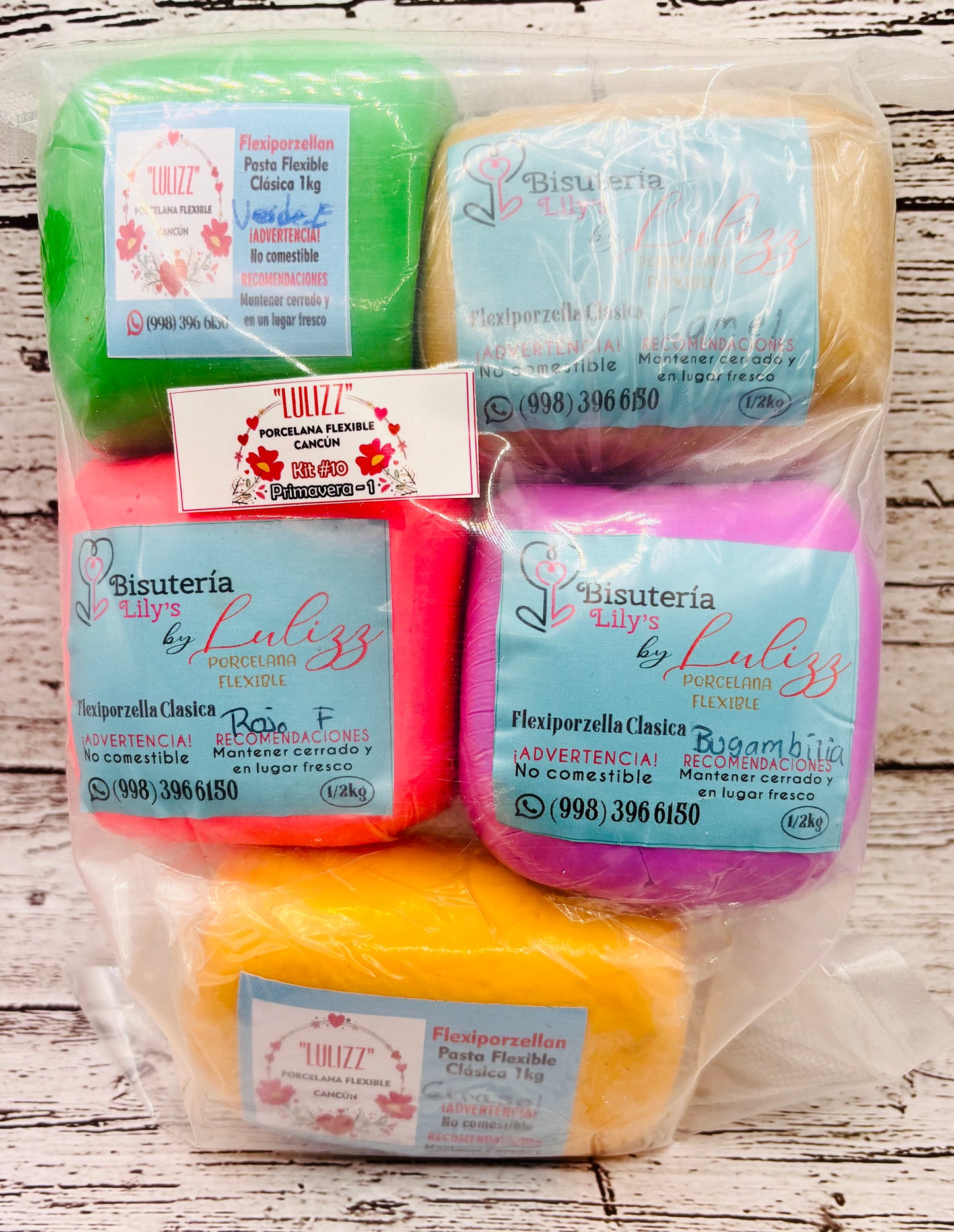 Luliz Porcelana Kit Primavera # 1 (#10)