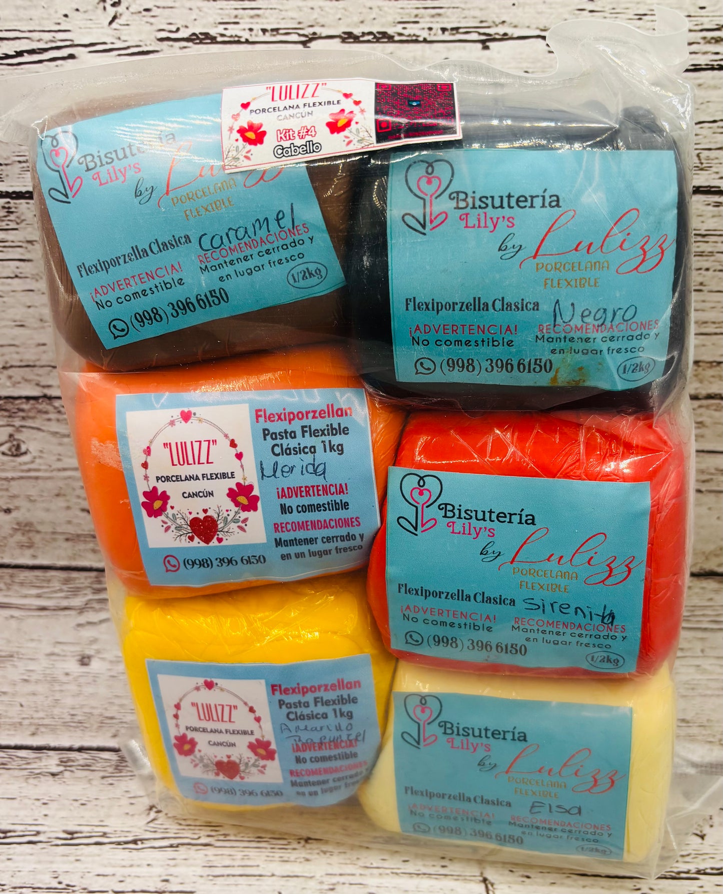 Luliz Porcelana Kit Cabello (#4)