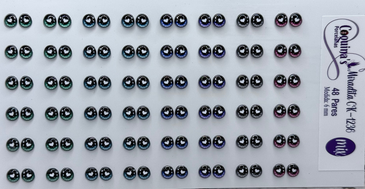 Miradita CK-1236 48 Pares 6mm