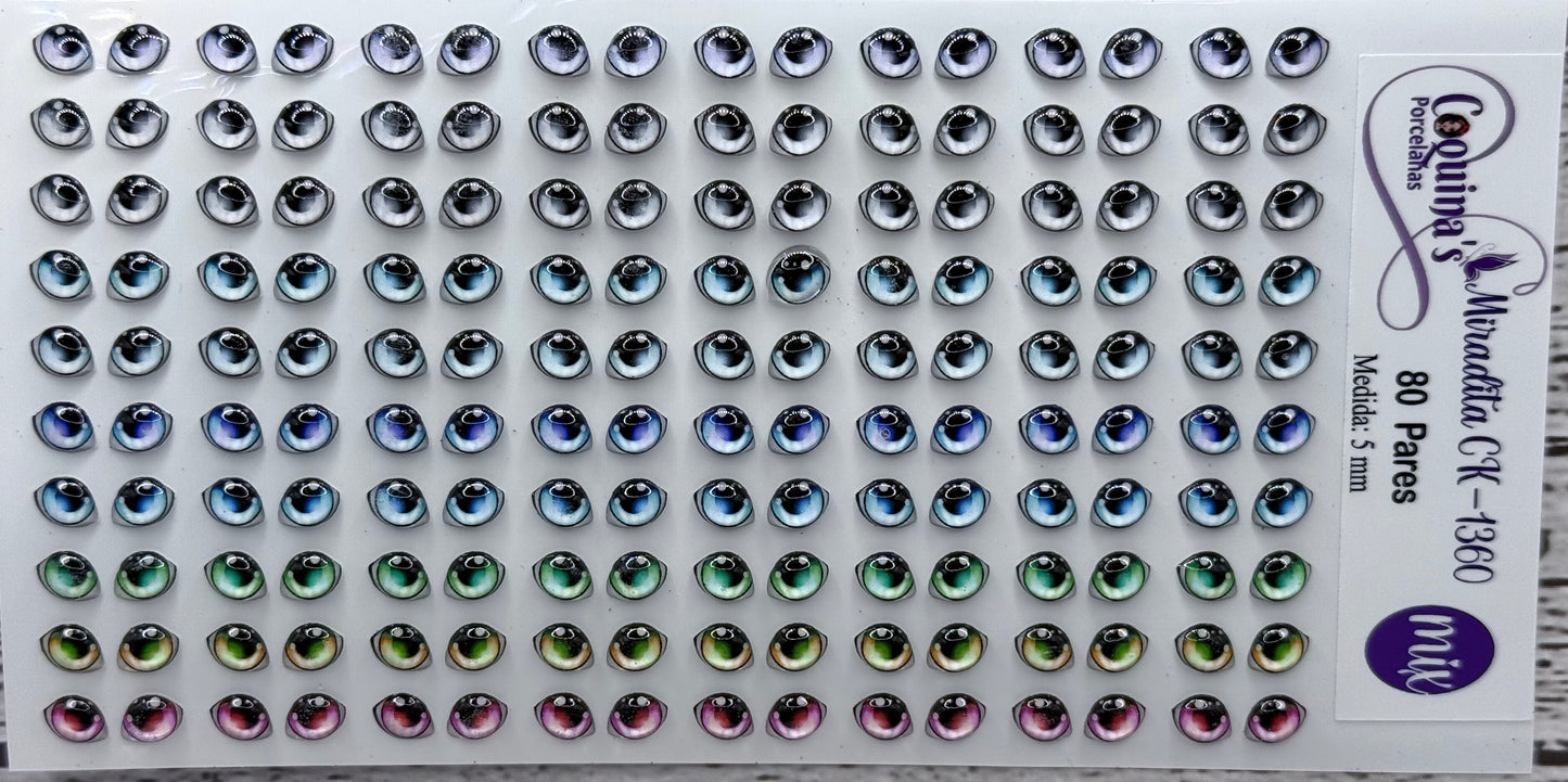 Miradita CK-1360 80 Pares 5mm