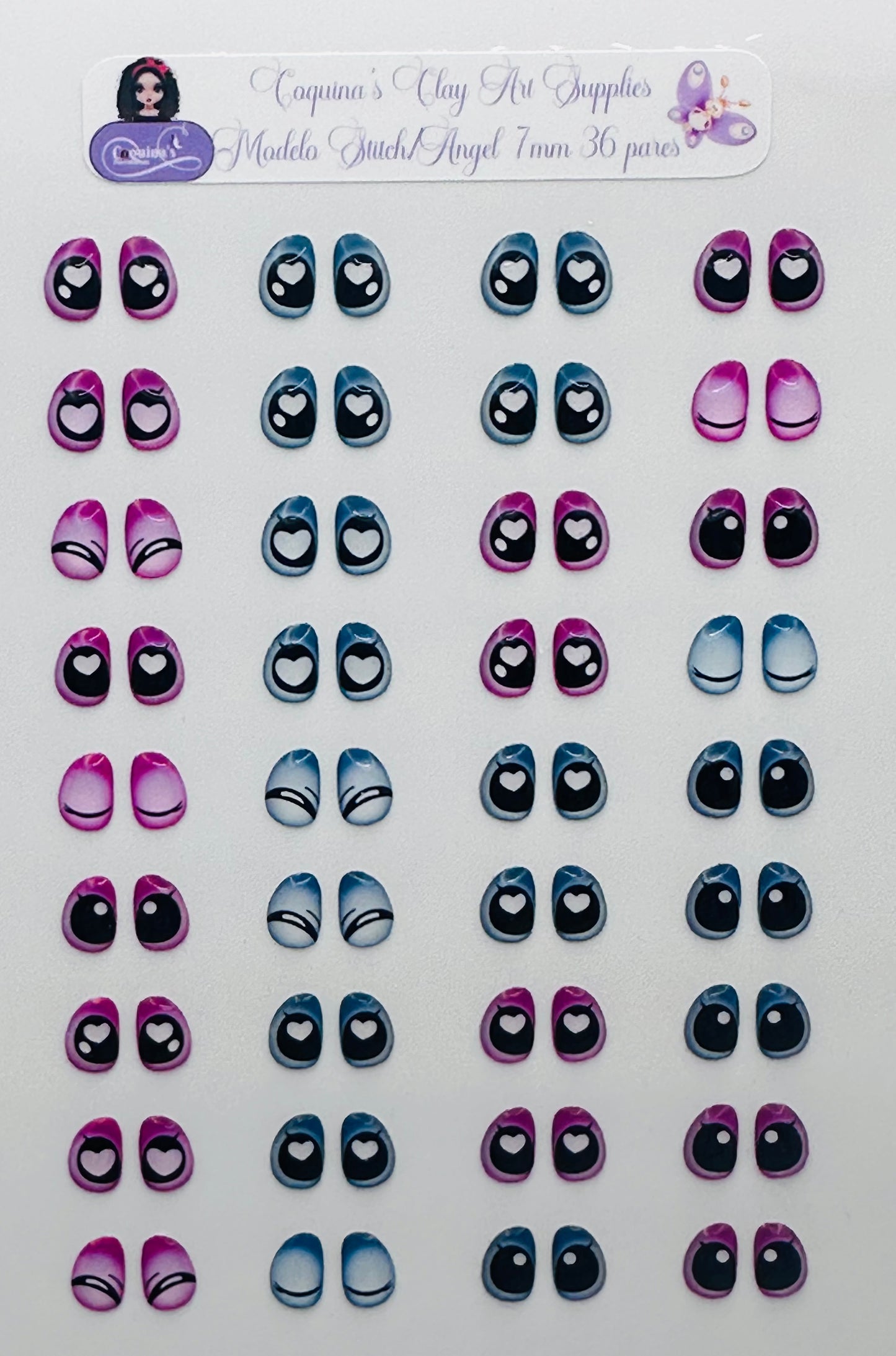 Ojitos Stitch y Angela Love 4