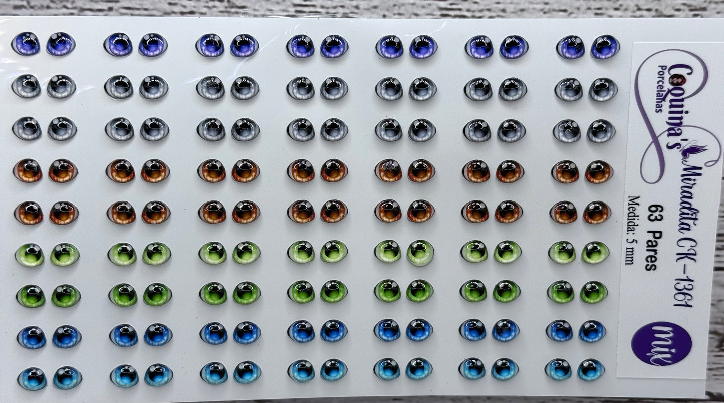 Miradita CK-1361 63 Pares 5mm