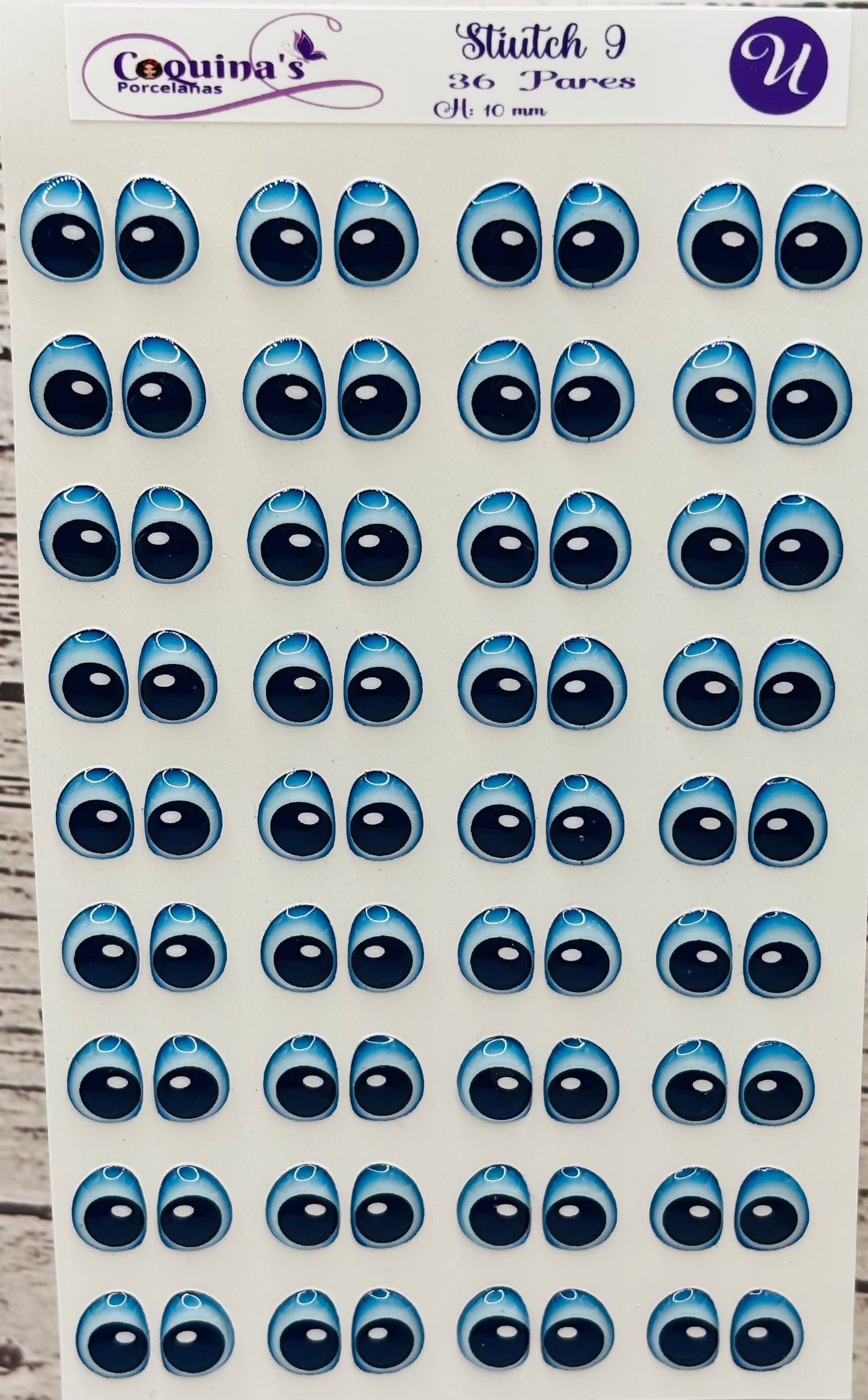 Stitch 9 36 Pares/ 10mm