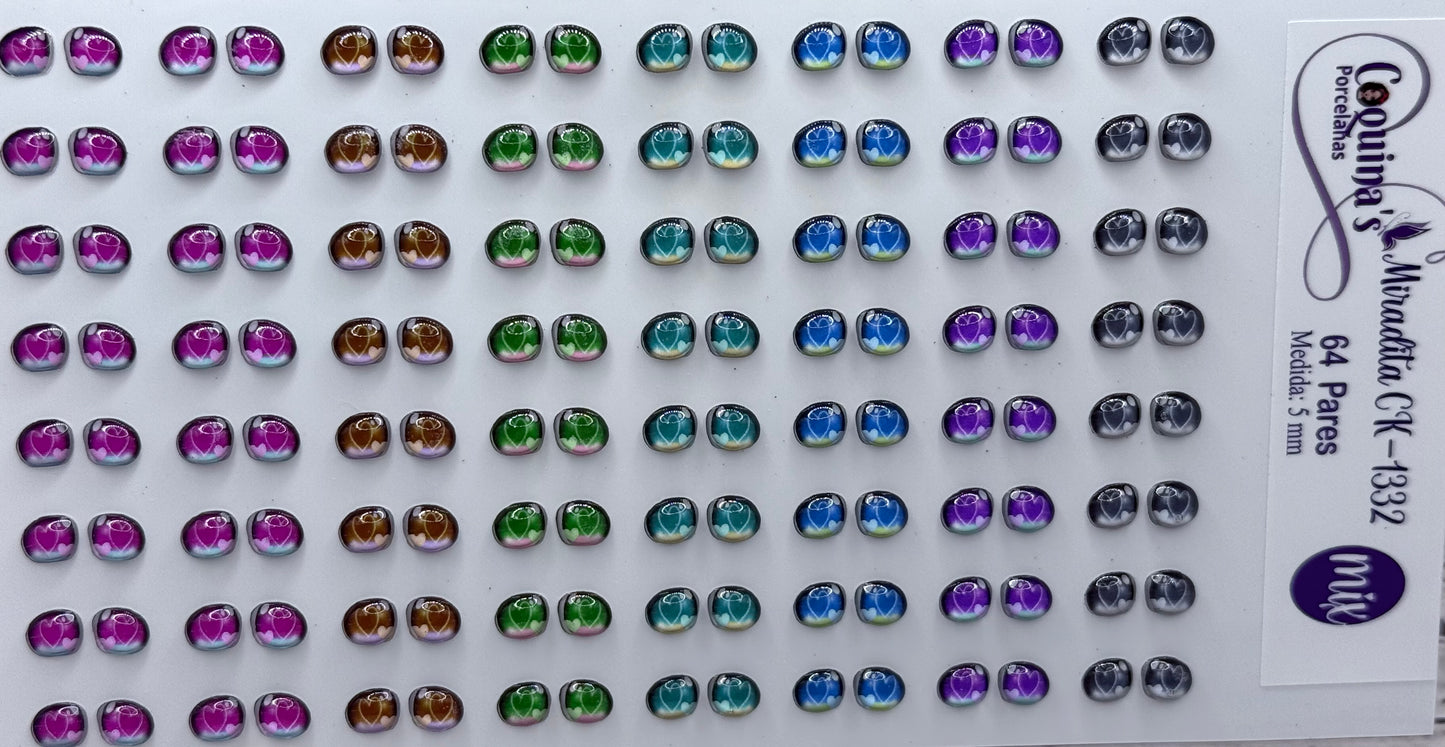 Miradita CK-1332 64 Pares 6mm