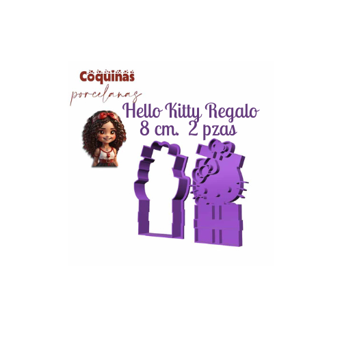 Hello Kitty Regalo 8 cm 2 pzas