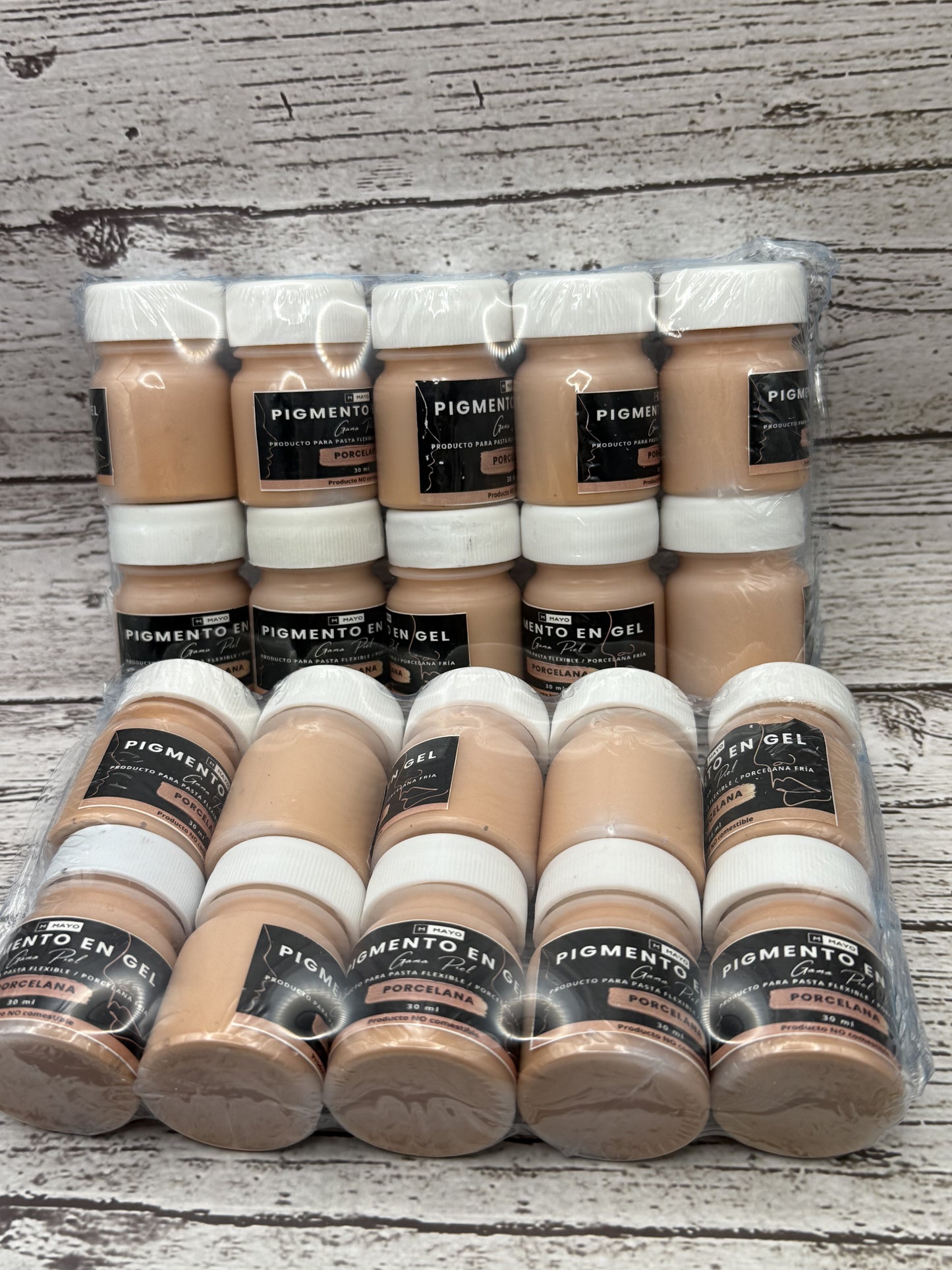 Pigmentos Gel Tono Porcelana
