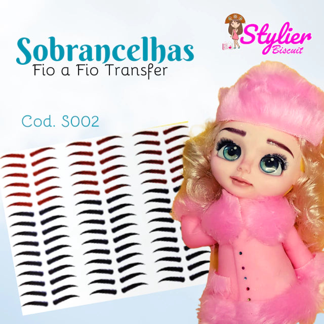 Cejas Mod S002 G 54 pares