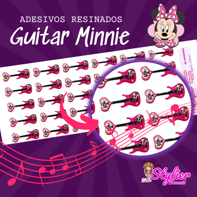 Guitarra Minnie 30 Unidades