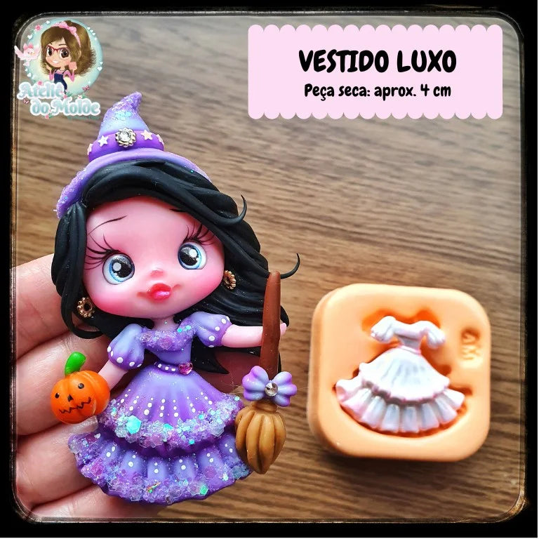 vestido de lujo