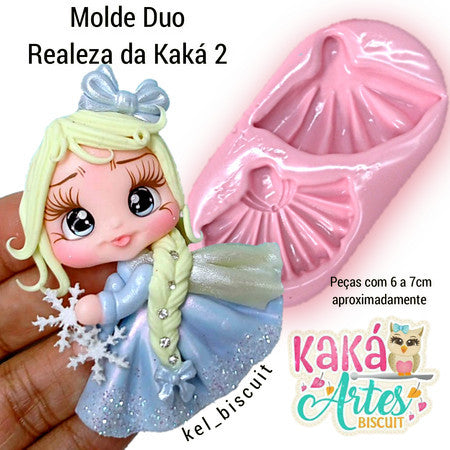 Molde Duo Realeza da Kaká 2