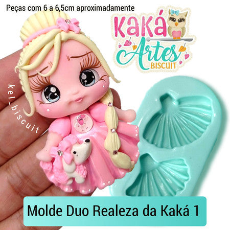 Molde Duo Realeza da Kaká 1