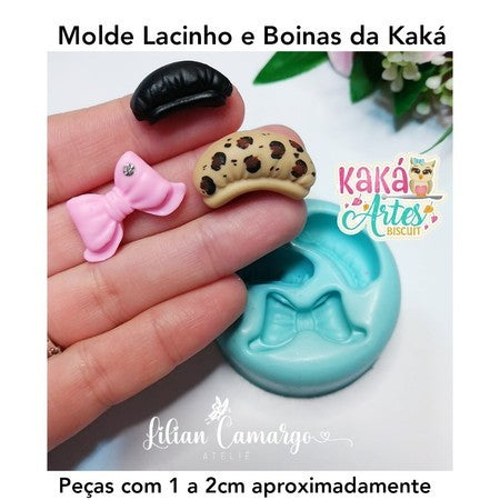 Molde Lacinho e Boinas da Kaká