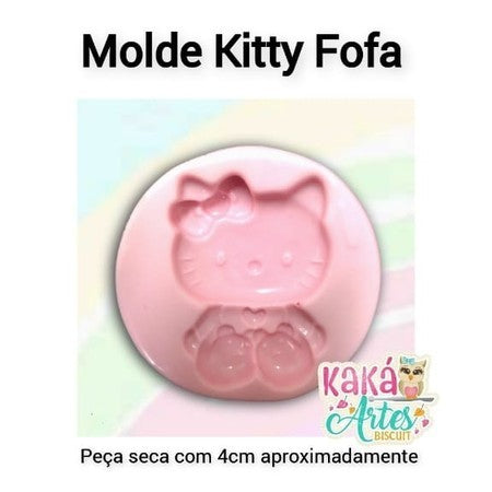 Molde Kitty Fofa da Kaká