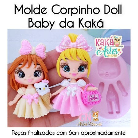 Molde Corpinho Doll Baby da Kaká